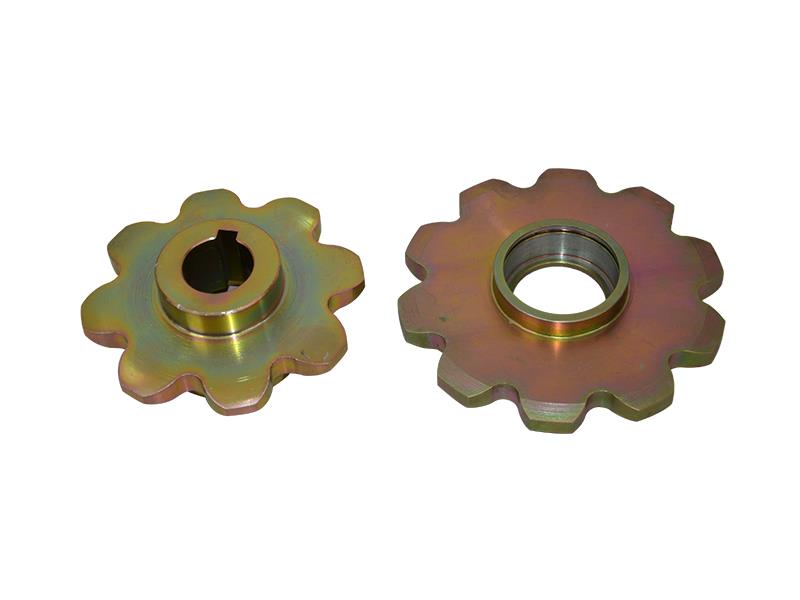 Galvanized agricultural machinery sprocket
